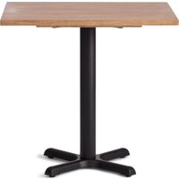 Кухонный стол TetChair Valhalla 80x65x76 (груша №3/черная опора)