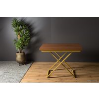 Стол-трансформер Levmar Compact D44/S90 (миланский орех/золото)