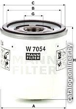 Масляный фильтр MANN-filter W7054