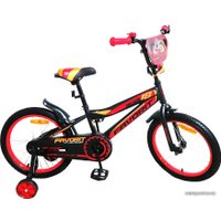 Детский велосипед Favorit Biker 18 (черный/красный, 2019)