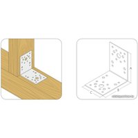 Уголок крепежный ЕКТ V020489