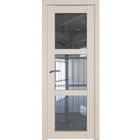 Межкомнатная дверь ProfilDoors 2.13U L 50x200 (санд, стекло прозрачное)