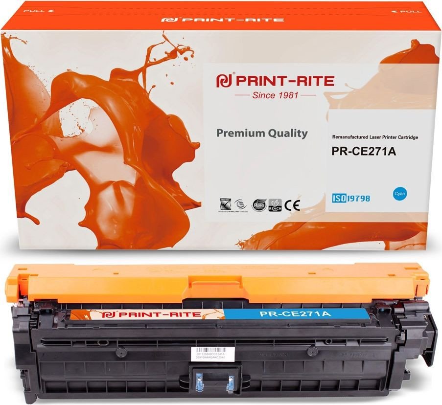 

Картридж Print-Rite PR-CE271A (аналог HP CE271A)