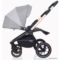 Универсальная коляска Rant MOWbaby Zoom PU (2 в 1, gold beige)