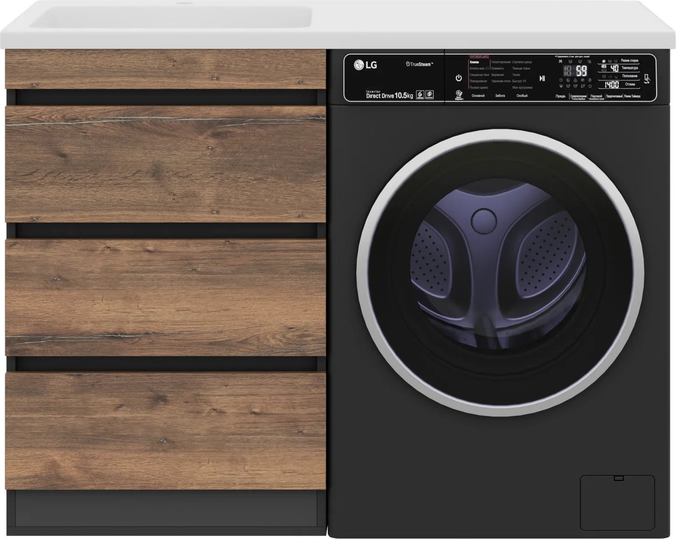

Misty Тумба с умывальником Коломбо 60 П-Кол06060-0113Я+5216120