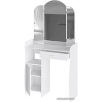 Туалетный столик с зеркалом Трия София Т1 (белый)