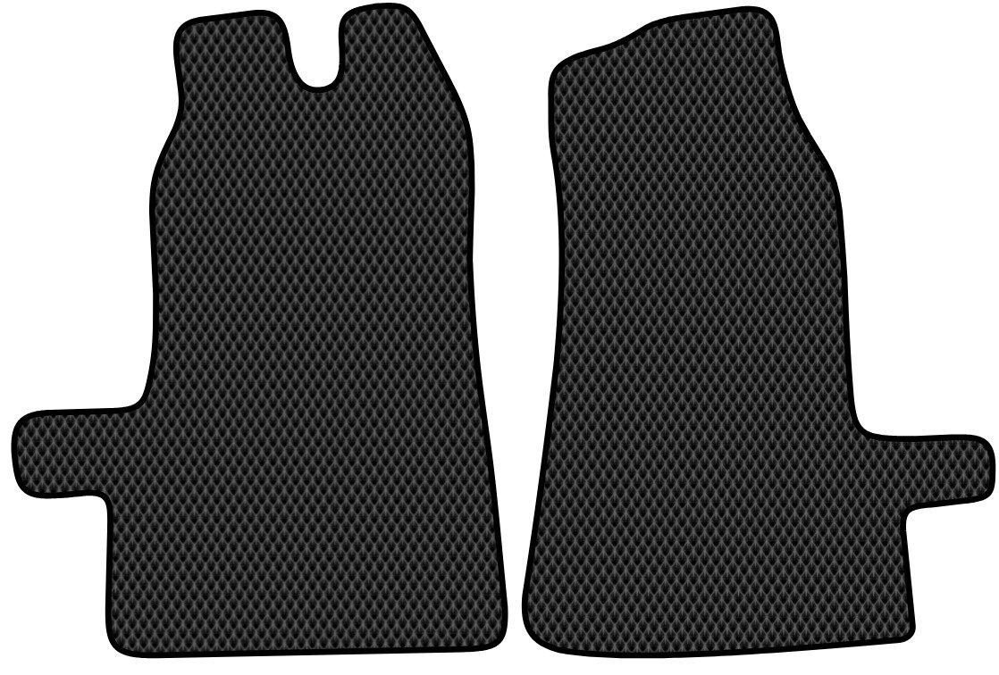 

Комплект ковриков для авто Alicosta Ford Transit VI (автобус) 2006 - 2014 (черный, ромб)