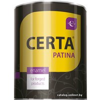 Эмаль Certa Патина термостойкая (0,08 кг, золото)