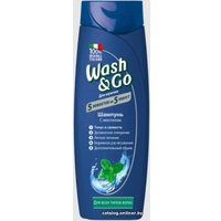 Шампунь Wash&Go С ментолом для всех типов волос 400 мл