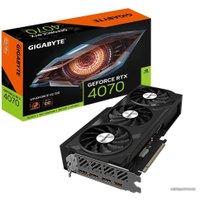 Видеокарта Gigabyte GeForce RTX 4070 Windforce OC 12G GV-N4070WF3OC-12GD