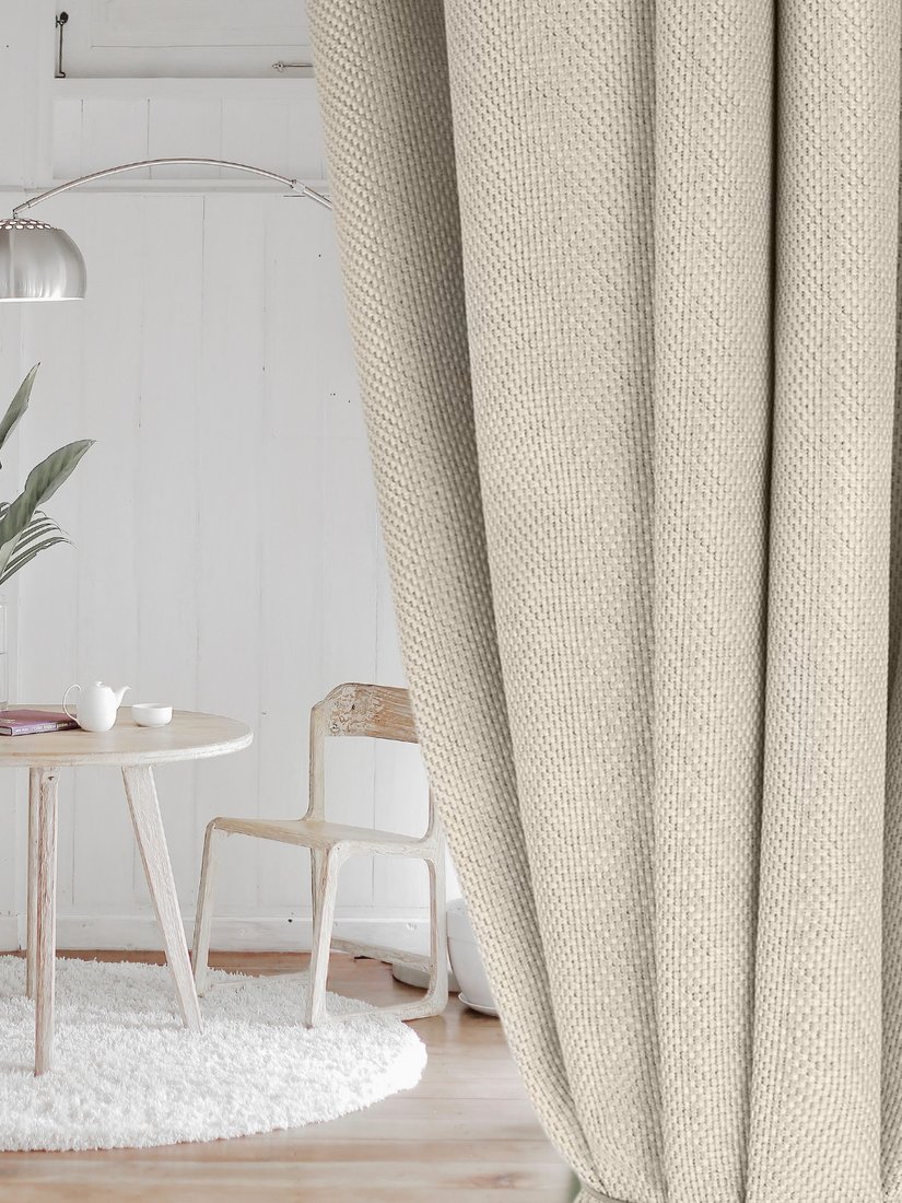 

Комплект штор Soft Lines Рогожка димаут 2226-2 (300x260, молочный)