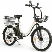 Электровелосипед SameBike M100 (белый)