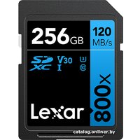 Карта памяти Lexar High-Performance 800x SDXC LSD0800256G-BNNNG 256GB