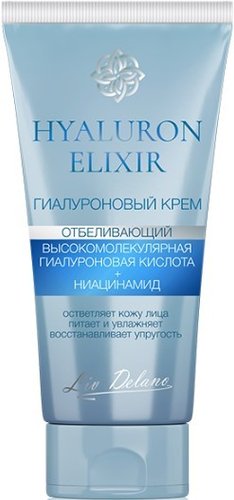  Liv Delano Крем для лица Гиалуроновый отбеливающий 50 г