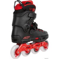 Роликовые коньки Powerslide Next Core 80 908370 (р. 42-43, черный/красный)