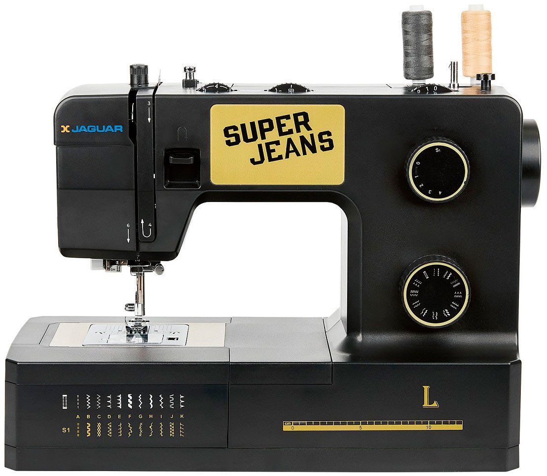 Электромеханическая швейная машина Jaguar Super Jeans L