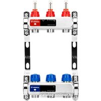 Запорная арматура Varmega Коллектор для теплого пола с расходомерами VM15103 ВР 1"