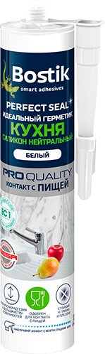 

Герметик Bostik Perfect Seal Кухня нейтральный (280 мл, белый)