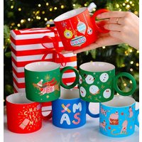 Кружка Andrea Fontebasso New Milk & Coffee Hip Снеговики NL614A13043