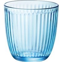 Набор стаканов для воды и напитков Bormioli Rocco Лайн 5.80502-6 (голубой, 290 мл, 6 шт)