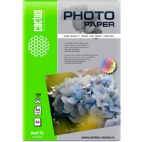 Фотобумага CACTUS Матовая A4 180 г/м2 50 листов CS-MA418050