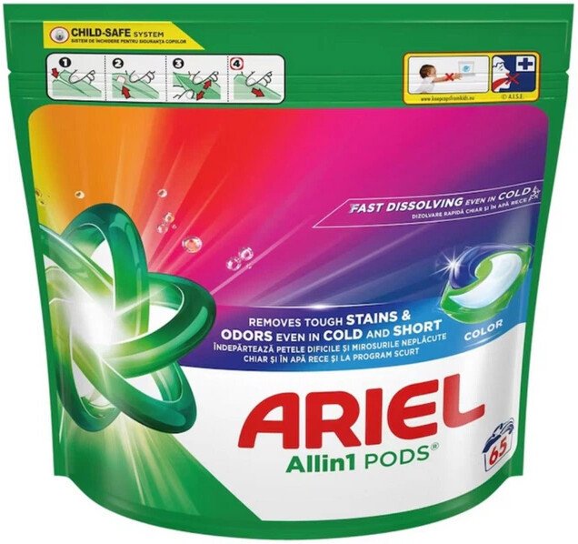 Капсулы для стирки Ariel Color (65 шт)