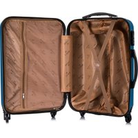 Чемодан-спиннер L'Case Krabi BCP-1202 7468 (M, светло-синий)