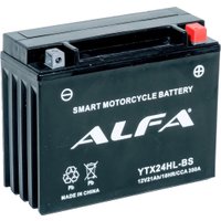 Мотоциклетный аккумулятор ALFA YTX24HL-BS (21 А·ч)