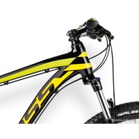 Велосипед Kross Level B1 black/yellow/white glossy (2016)