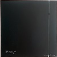 Осевой вентилятор Soler&Palau Silent-100 CZ Matt Black Design - 4C 5210007700