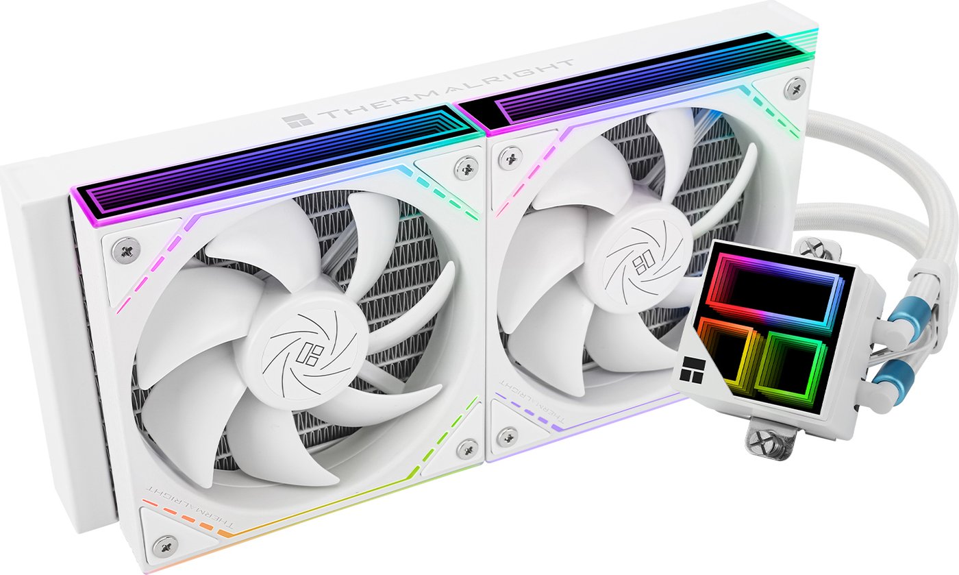 

Система жидкостного охлаждения для процессора Thermalright Frozen Infinity 240 ARGB (белый)