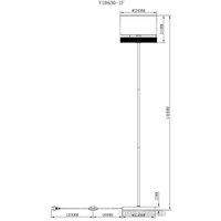 Торшер Moderli Gela V10630-1F