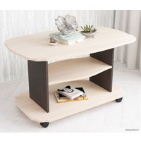 Журнальный столик Тэкс Консул-2 (дуб молочный/венге)