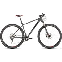 Велосипед Cube Reaction C:62 29 (серый/красный, 2019)