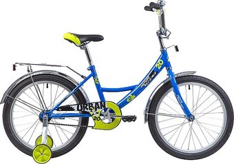 Детский велосипед Novatrack Urban 20 (синий/желтый, 2019)