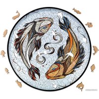 Сборная модель Eco-Wood-Art «КАРПЫ КОИ» L