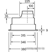 Кухонная вытяжка Bosch DHL 545S