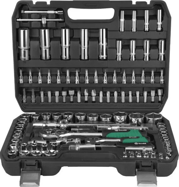 

Универсальный набор инструментов БелАК Хром БАК.07078 (108 предметов)