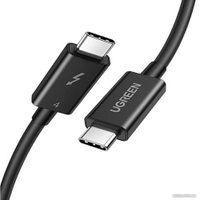 Кабель Ugreen US501 USB Type-C - USB Type-C (2 м, черный)