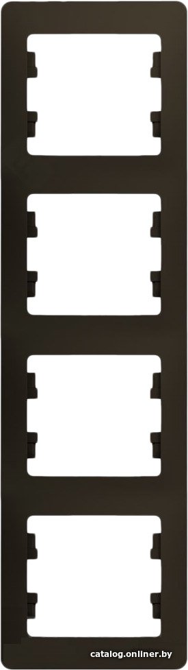 Рамка Schneider Electric Glossa GSL000808 (шоколад)