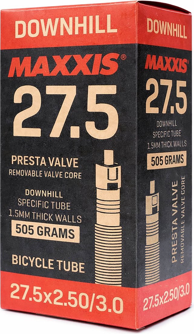 

Велокамера Maxxis Downhill 27.5x2.5/3.0 48мм EIB00233200