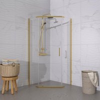 Душевой уголок Triton Дека Голд 100х100 (без поддона)