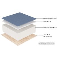 Угловой диван Лига диванов Стайл левый 114534L (корфу 03)