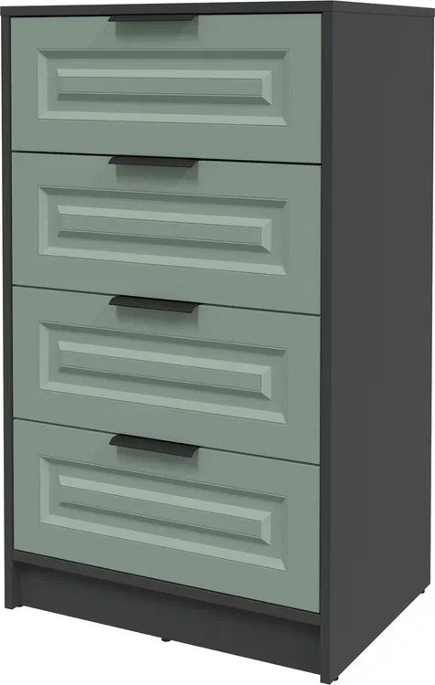 

Комод Интерлиния Концепт КТ-К60 Деко (антрацит/мята)