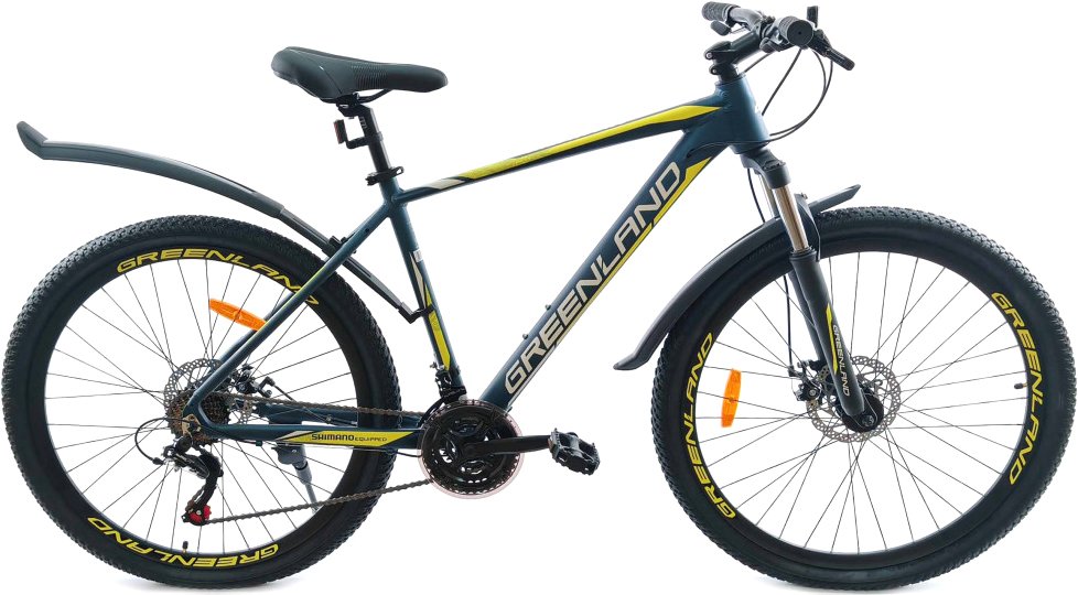 

Велосипед Greenland Discovery 2.0 29 р.21 2025 (синий/желтый)