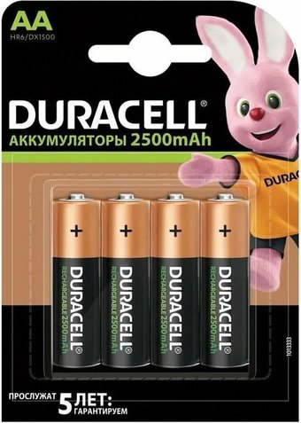 Аккумулятор DURACELL HR6 4 шт