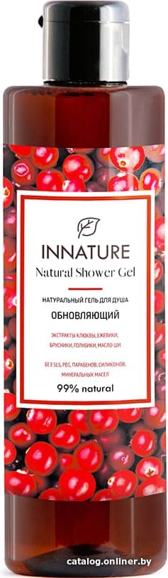 Innature Гель для душа Натуральный обновляющий 250 мл