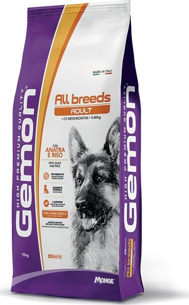 Сухой корм для собак Gemon All Breeds Adult Duck and Rice 20 кг