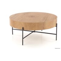 Журнальный столик Halmar Brooklyn 80x37 (натуральный/черный)