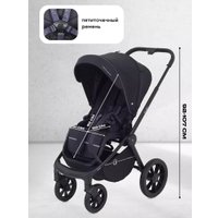 Универсальная коляска Rant Flex 3в1 RA077 (черный)